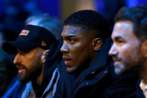 If Anthony Joshua doesn’t win that fight, we’ve got a major problem, says Eddie Hearn ahead of Jermaine Franklin scrap