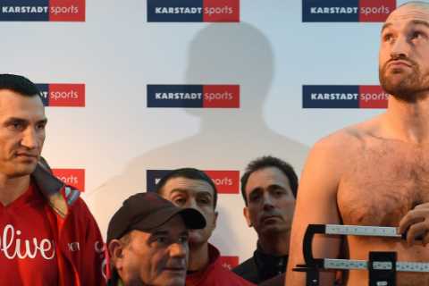 Wladimir Klitschko tried to ‘cheat’ five ways, before Tyson Fury fight including dodgy scales, stilts and foam ring