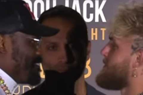 Jake Paul forced into bizarre face-off with Derek Chisora as Tommy Fury refuses to show up for press conference