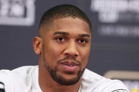 Anthony Joshua ranks his five best wins of career.. and you’d be shocked what he puts at number one