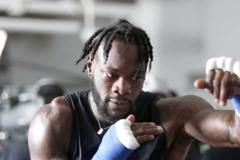 ‘I’m serious about that’ – Deontay Wilder calls out ex-UFC champ Francis Ngannou to two-fight boxing and MMA deal