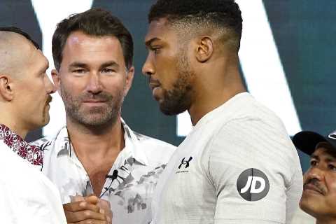 Tyson Fury and Oleksandr Usyk sent message by Anthony Joshua ahead of ‘blessed’ heavyweight unification title fight