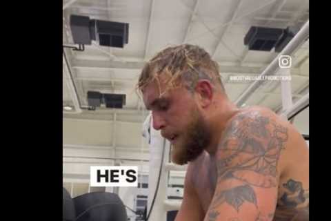 ‘He’s going to die’ – Jake Paul sends Tommy Fury chilling warning ahead of fight and shows off bloody training pictures