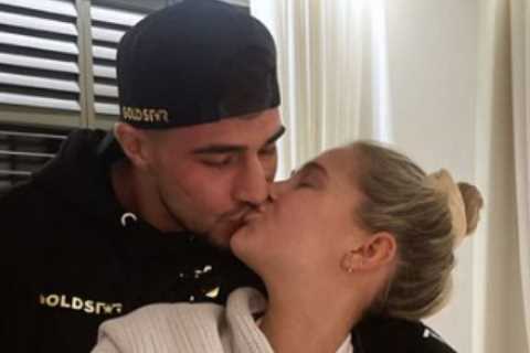 ‘We will miss you dadda’ – Molly-Mae and baby Bambi say goodbye to Tommy Fury ahead of Jake Paul fight in Saudi Arabia