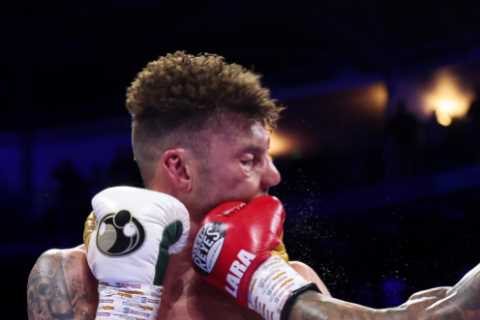 Watch Mauricio Lara’s ‘money shot’ KO of Leigh Wood that left Brit boxer needing oxygen in corner in worrying scenes