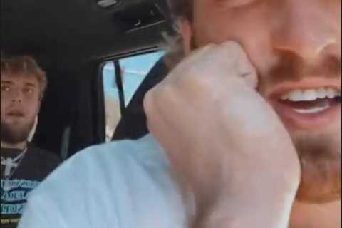 Jake and Logan Paul tease Tyson and Tommy Fury in cheeky Instagram video of pair after Brits vow to annihilate them