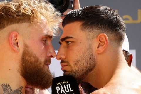 Jake Paul v Tommy Fury ‘script leaked’ by backup boxer Mike Perry but promoters insists document is fake