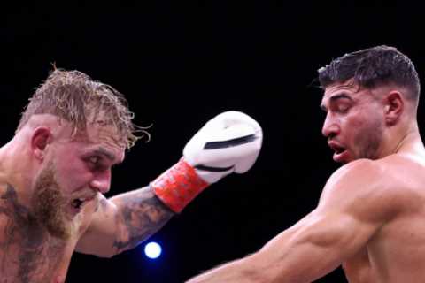 Jake Paul vs Tommy Fury punch stats revealed and it explains why Love Islander won fight despite being knocked down