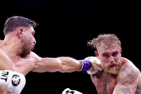 KSI reveals why Jake Paul lost to Tommy Fury in X-rated post as he screams ‘I stay winning’