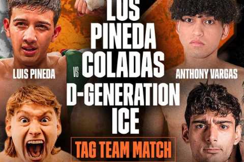 Misfits Boxing tag team fight rules: What time is fight taking place and how does it work?