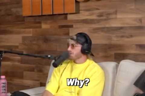 Logan Paul laughs at Jake Paul’s KSI roast before pal awkwardly points out he is butt of joke