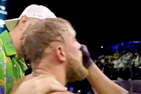 What Tyson Fury told Jake Paul in the ring moments after fight with brother Tommy in behind-the-scenes footage