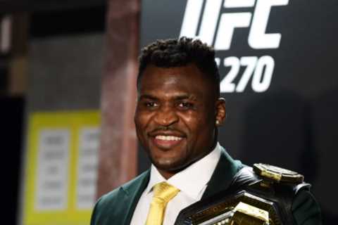 Anthony Joshua in shock talks to fight fearsome ex-UFC heavyweight Francis Ngannou