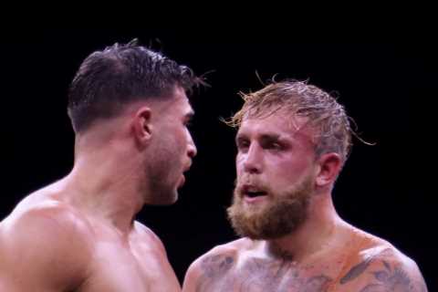 Jake Paul ready to ‘snub Tommy Fury rematch to face Floyd Mayweather as part of three-fight plan including KSI’