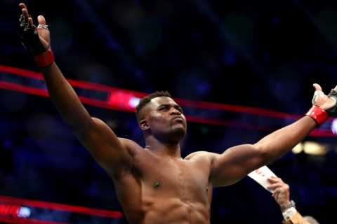 Francis Ngannou closing in on Deontay Wilder boxing fight and says ‘somebody’s head off will be taken OFF’