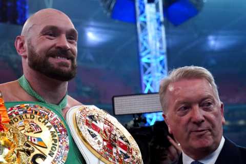 Tyson Fury’s promoter Frank Warren drops HUGE hint ahead of Oleksandr Usyk fight after two worrying updates