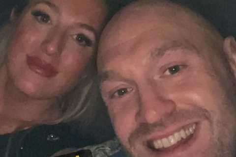 Tyson Fury appears to announce wife Paris is pregnant with their SEVENTH child after Usyk fight blow