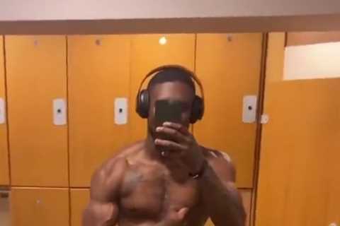 Swarmz shows off incredible seven-month body transformation since KSI fight as he targets Deji bout