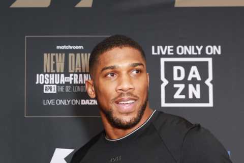 ‘I bring pain and I bring war’ – Anthony Joshua had brutal sparring session with Derek Chisora ahead of return fight