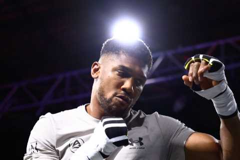 ‘People talk so much s*** about me’ – Anthony Joshua hits back at training camp claims ahead of Jermaine Franklin fight