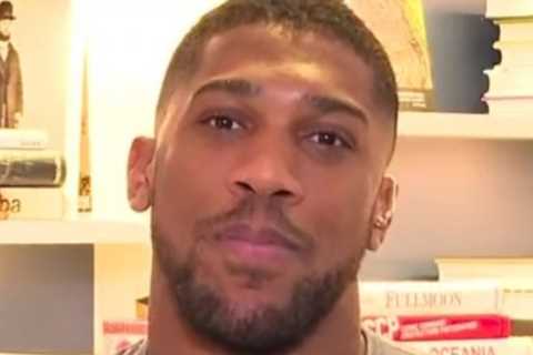 Susanna Reid left speechless after Anthony Joshua’s bizarre antics during live interview on GMB