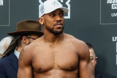 Anthony Joshua sends Jermaine Franklin scary warning showing what Brit star can do when he’s ‘calm’