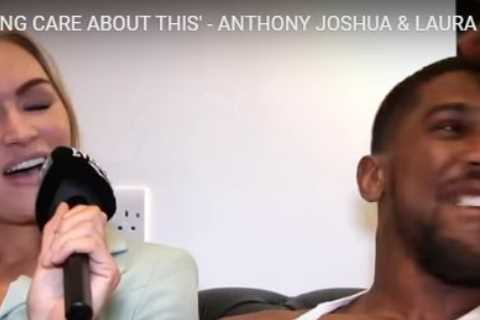 ‘Loftus-Cheek beat me to it’ – Anthony Joshua rethinks his dream date in playful interview with Laura Woods