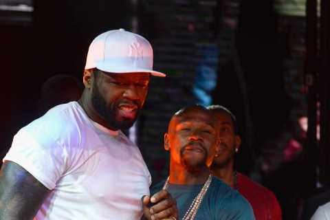 UFC chief Dana White claimed rapper 50 Cent kick-started negotiations for Conor McGregor’s fight with Floyd Mayweather