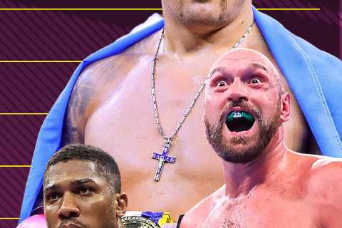 Tyson Fury forced to settle for SECOND best heavyweight boxer in world as Ring Magazine release top 10 list