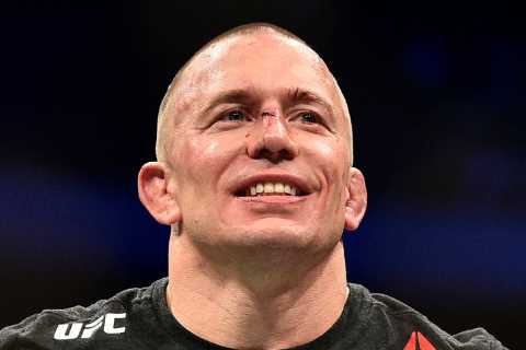 UFC legend Georges St-Pierre reveals talks to fight Floyd Mayweather but says boxing legend must accept mixed-rules bout