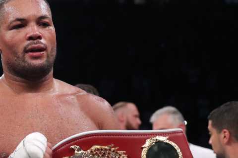 Anthony Joshua is ripe for the picking, he hasn’t progressed and I’ve overtaken him as a boxer, says Joe Joyce