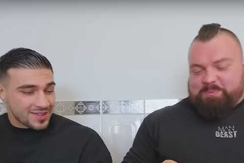 Tommy Fury reveals he has put on THREE STONE since Jake Paul win as Love Island star swaps diets with Eddie Hall