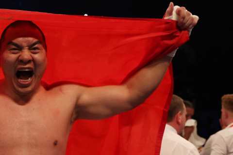 Tyson Fury called out by Zhilei Zhang for world title fight in CHINA after shock upset win over Joe Joyce