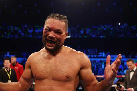 Joe Joyce has rematch clause with Zhang when Chinese star will be at least 40 – but Brit casts doubt over fighting again