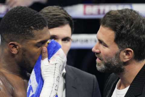 Anthony Joshua in shock talks to face ex-UFC champion as he targets stunning cross-combat fight