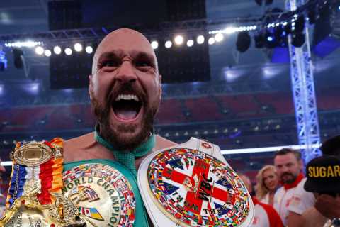 Wembley Stadium ‘on hold’ for TWO dates to host Tyson Fury against Andy Ruiz Jr or Zhilei Zhang