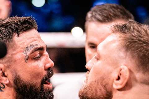 ‘I’d fight you’ – Conor McGregor teases brutal bare-knuckle boxing switch after facing off with ex-UFC star Mike Perry