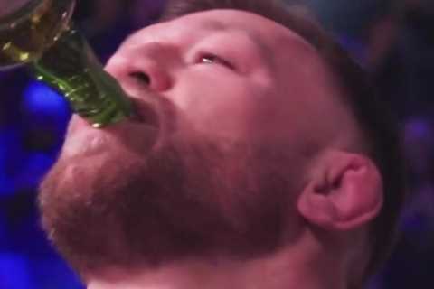Fans all say the same things as UFC legend Conor McGregor swigs Proper 12 whiskey from ringside at bare-knuckle fights