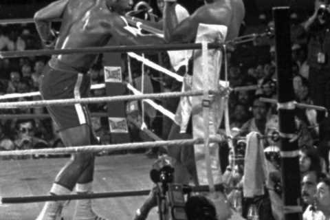 I was knocked out by Muhammad Ali but another heavyweight hit me so hard I was seeing six of the same woman