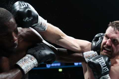 Boxer suffers ‘mild stroke’ and has to have blood clot removed from brain weeks after losing to Brit Lawrence Okolie