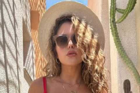 Stunning UFC octagon girl Brittney Palmer sizzles in tiny bikini as fans say ‘it should be illegal to be this hot’
