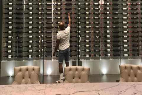 Floyd Mayweather’s £19m Los Angeles mega mansion boasts incredible wine cellar and shows off his amazing belt collection