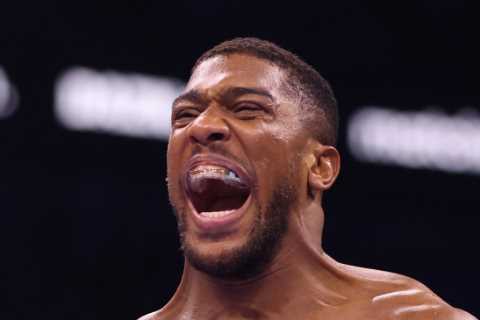 Anthony Joshua’s promoter reveals when star could make return in warm-up fight for Deontay Wilder clash in December
