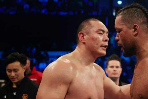 Fans all say same thing as Joe Joyce activates rematch clause for Zhilei Zhang and throws Tyson Fury plans up in the air