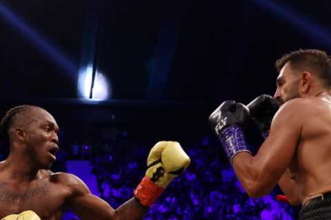 KSI vs Joe Fournier result: KSI brutally KNOCKS OUT Joe Fournier with ILLEGAL ELBOW as YouTuber eyes Tommy Fury fight