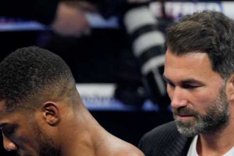 Anthony Joshua’s promoter Eddie Hearn says boxing bosses in Saudi are ‘deadly serious’ about heavyweight tournament