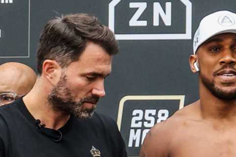 Anthony Joshua set for ‘dangerous’ rematch with rival in August in ‘risky’ tune-up for Deontay Wilder fight in December