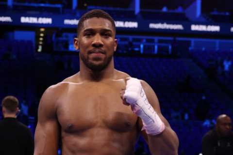 Anthony Joshua is in a ‘MESS’ right now and suffering ‘turbulence’ in his career, says former boxer