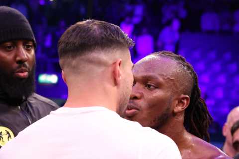 KSI sensationally agrees terms for Jake Paul grudge match live on air but says he could RETIRE after fighting Tommy Fury