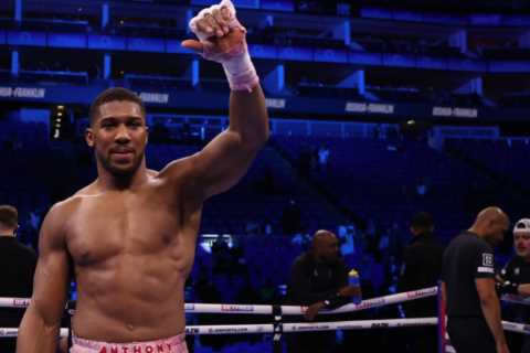 Anthony Joshua vs Deontay Wilder ‘almost’ signed with grudge match close to being announced for December